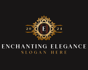 Elegant Crown Luxe logo design