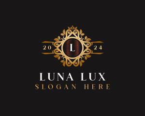 Elegant Crown Luxe logo design