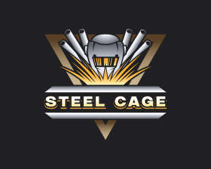 Industrial Steelwork Welder logo design