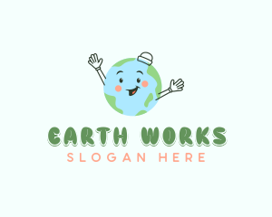 Environmental Earth Hat logo design