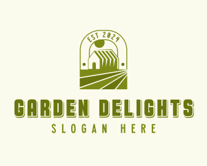 Field Barn Gardener  logo design