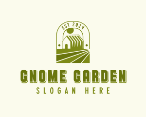 Field Barn Gardener  logo design