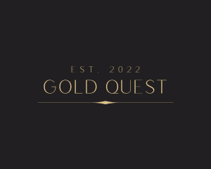 Premium Gold Luxury logo design