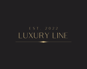 Premium Gold Luxury logo design