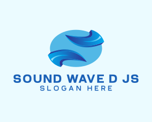 Surfing Sports Boutique Letter S  logo design