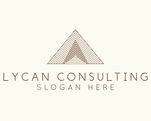 Pyramid Financial Architecture logo design