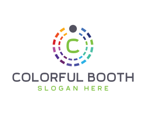 Rainbow Color Palette logo design