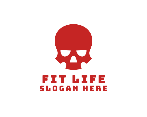 Skeletal logo example 2