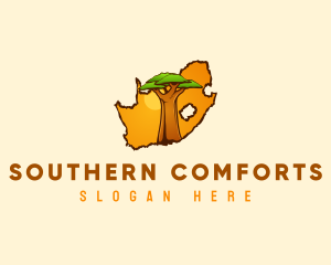 South Africa Nature Tree logo