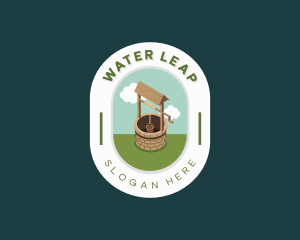 Brick Water Well logo design