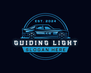 Transport Car Detailing Logo