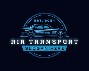 Transport Car Detailing logo design