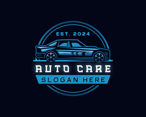 Transport Car Detailing logo design