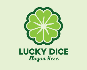 Shamrock Flower Pattern logo design