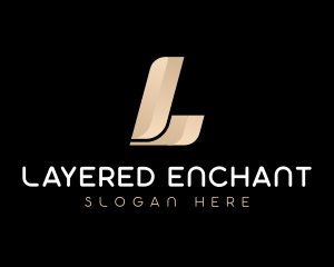 Elegant Luxury Brand Letter L logo design