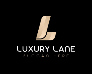 Elegant Luxury Brand Letter L logo design