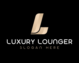 Elegant Luxury Brand Letter L logo design