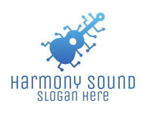 Digital Blue Guitar logo