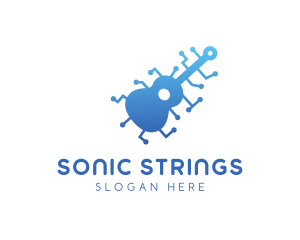 Digital Blue Guitar logo