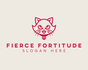 Scary Halloween Cat  logo