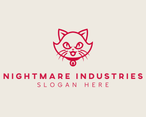 Scary Halloween Cat  logo