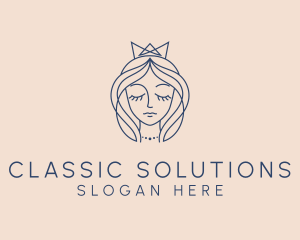 Beauty Woman Face logo design