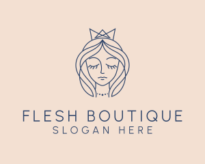 Beauty Woman Face logo design