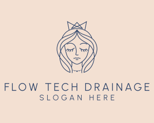 Beauty Woman Face logo design