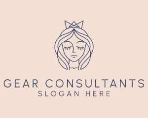 Beauty Woman Face logo design