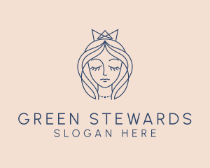 Beauty Woman Face logo design