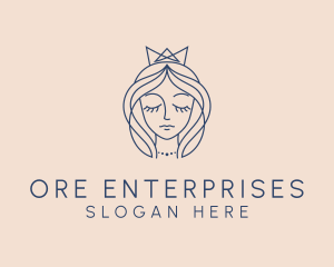 Beauty Woman Face logo design