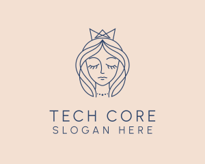 Beauty Woman Face logo design