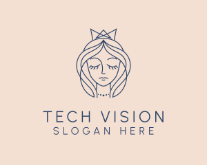 Beauty Woman Face logo design