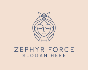 Beauty Woman Face logo design