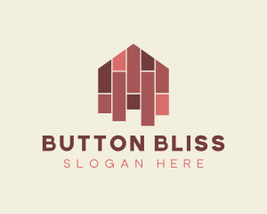 House Tiles Flooring  logo design