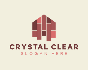 House Tiles Flooring  logo design