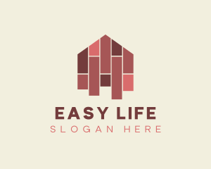 House Tiles Flooring  logo design