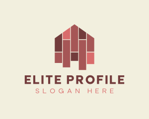 House Tiles Flooring  logo design