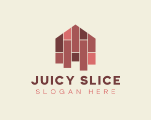 House Tiles Flooring  logo design