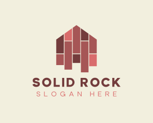 House Tiles Flooring  logo design