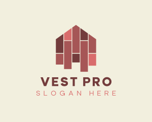 House Tiles Flooring  logo design