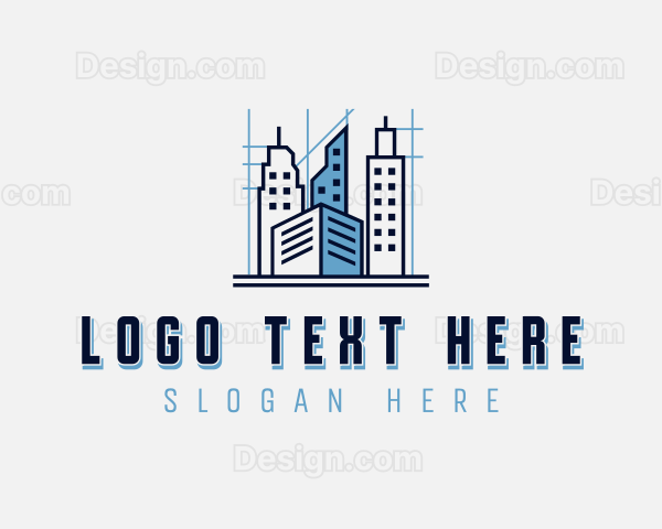 Building Blueprint Architect Logo