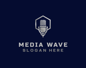 Microphone Broadcast Media logo