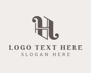 Classic Stylish Boutique Letter H logo