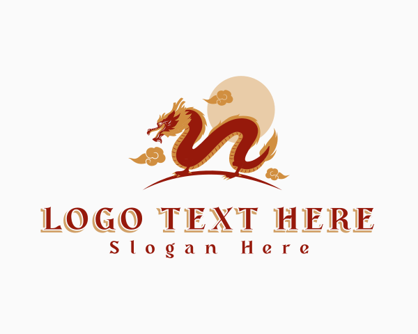 Dragon logo example 1