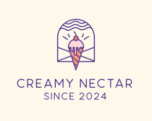 Ice Cream Sugar Badge logo