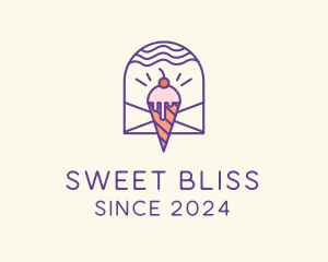 Ice Cream Sugar Badge logo