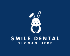 Bunny Rabbit Dental  logo design