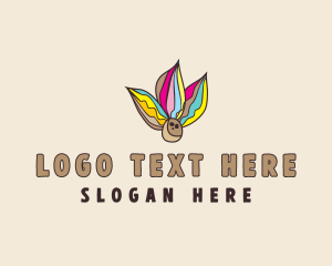 Natural Coconut Leaves logo