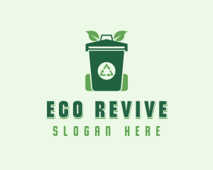 Eco Garbage Sanitation logo design